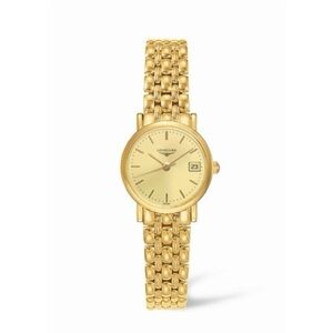 LONGINES Presence 23.5MM Quartz Gold PVD Women's Watch